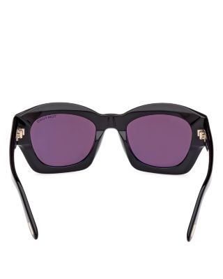 Geometric Sunglasses, 52mm