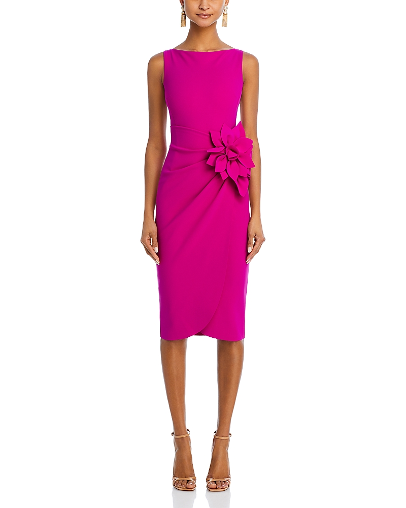 Chiara Boni La Petite Robe Glenaly Flower-Applique Dress - Exclusive