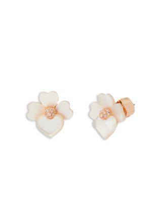 kate spade new york - Precious Pansy Stud Earrings