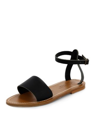 K.Jacques - Women's Promethee Ankle Strap Flat Sandals