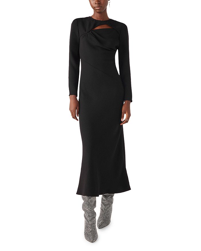 ba&sh Yona Cutout Midi Dress | Bloomingdale's