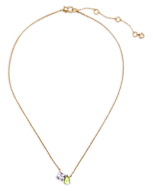 kate spade new york Showtime Pendant Necklace, 16