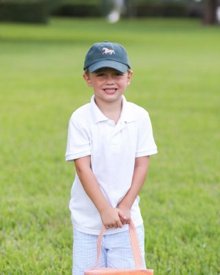  Boys' Horse Baseball Hat in Hunter Green - Baby, Little Kid, Big Kid
