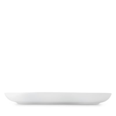 White Fluted 4 Piece Serving Set