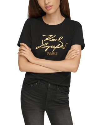 KARL LAGERFELD PARIS - Logo Tee