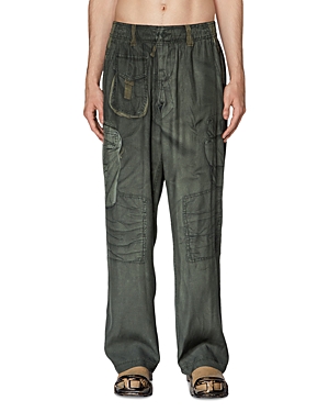 Diesel P Fergy Pop Twill Trompe L'oeil Regular Fit Pants