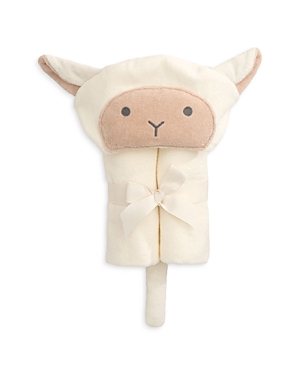 Elegant Baby Unisex Lamb Bath Wrap Hooded Towel - Baby