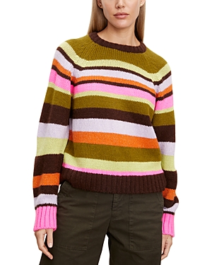 VELVET BY GRAHAM & SPENCER VELVET BY GRAHAM & SPENCER NESSIE STRIPED SWEATER