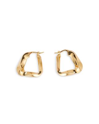 Bottega Veneta - Essentials Twist Triangle Hoop Earrings