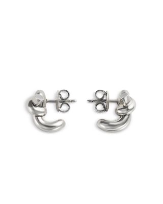 BOTTEGA VENETA Silver earrings Knot シルバーイヤリング Bottega Veneta Sterling Silver Knot Earrings | Bloomingdale's