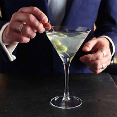 Daisy B Martini Glass