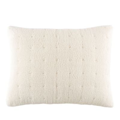 Marshmallow Fleece Sham, Dutch Euro