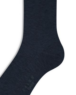 Cotton Blend Fil D'&eacute;cosse Knee High Socks