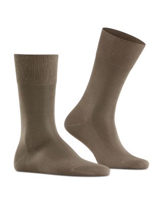 Cotton Blend Fil D'&eacute;cosse Mid Calf Socks