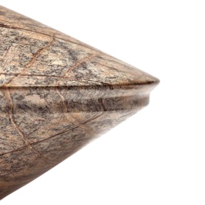 x Kelly Wearstler Dune Brown Marble Vase