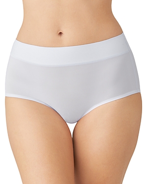 Wacoal At Ease Full Coverage Briefs In Ancient White