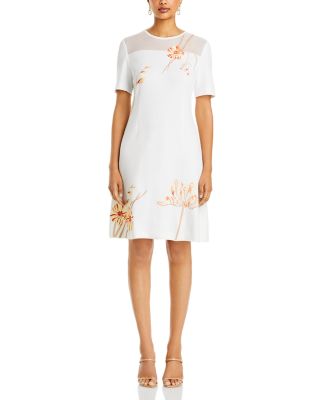 Floral Print Shift Dress