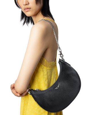 Moonrock Small Grained Leather Handbag 