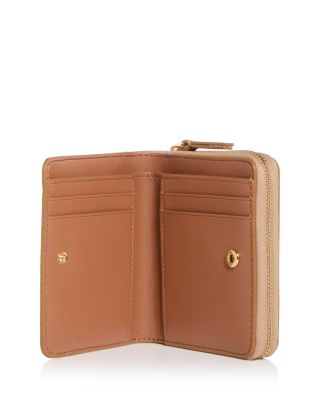 The Leather Mini Compact Wallet 