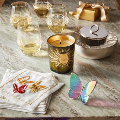 Heritage Stemless Wine Glasses, Assorted Set of 4