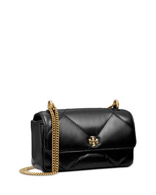 Mini Kira Diamond Quilted Leather Flap Bag