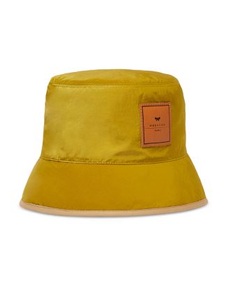 ハット Max Mara Cappello Bucket Con Logo Allover 🌟MAX MARA 'Figura' Logo Bucket Hat ALPAKA-WOOL-SILK Size M
