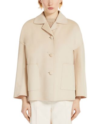 ジャケット・アウター DIANTE Shaggy middle loose coat Oversized Collar Shaggy Coat In Beige Faux Fur | EGO US | EGO