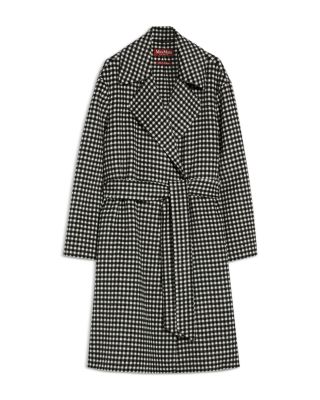 Max Mara Studio Alcade Wool Belted Wrap Coat | Bloomingdale's