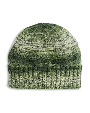 Norse Projects Space Dyed Beanie In Army Green
