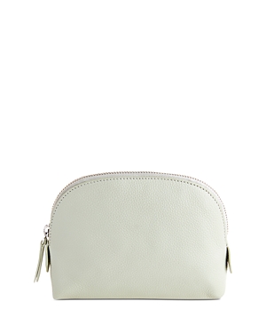 Royce New York Leather Cosmetics Case In Sage Green