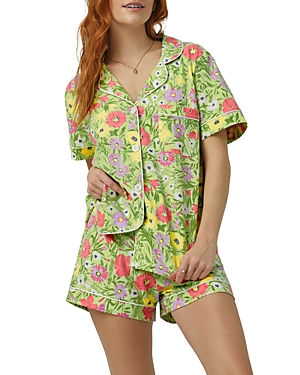Printed Shorts Pajama Set