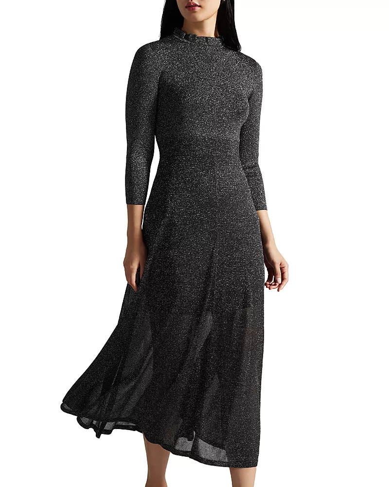 Ted Baker Kannie Metallic Dress