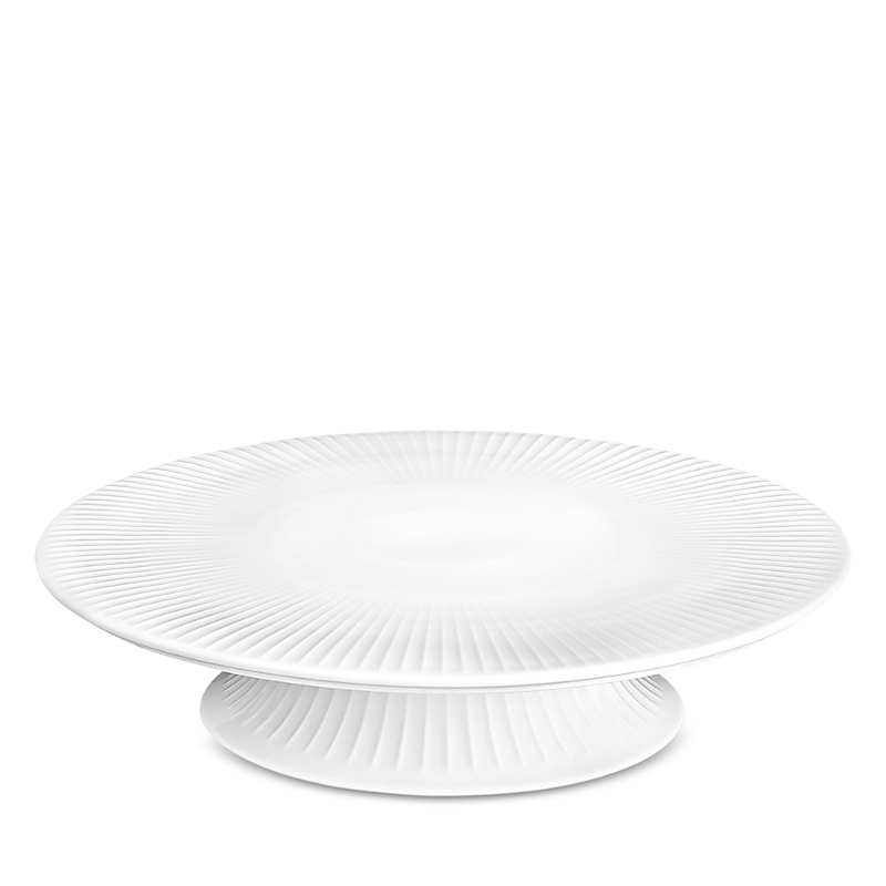 Rosendahl Kahler Hammershoi Cake Plate In White