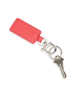 Royce New York Leather Luxe Key Chain In Magenta