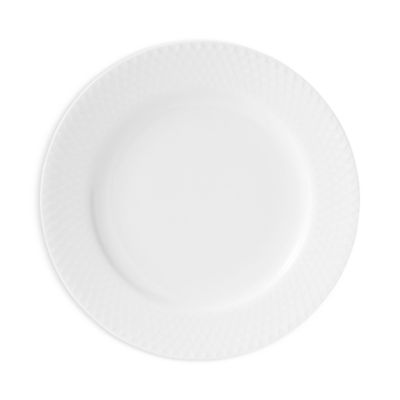 Lyngby Porcelain Rhombe Plate, White