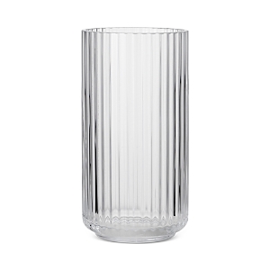 Rosendahl Lyngby Vase, Clear Mouth Blown Glass