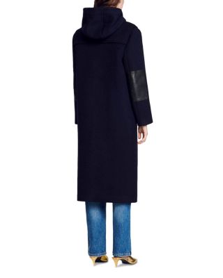 Sandro Duffyle Hooded Toggle Coat | Bloomingdale's