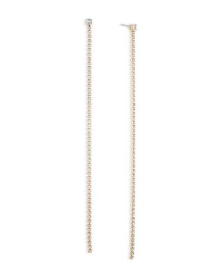 Nadri Tennis Chain Earrings