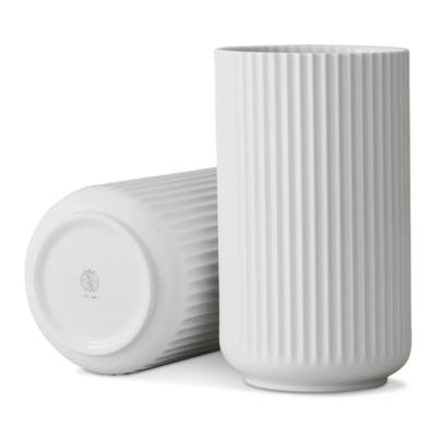 Lyngby Porcelain Vase, White