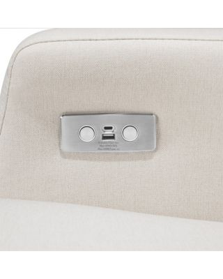 Crewe Electronic Recliner & Swivel Glider in Performance Fabric