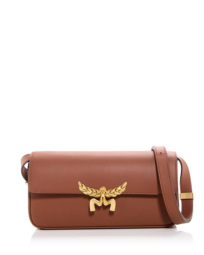 MCM Small Himmel Leather Shoulder Bag Bloomingdale s