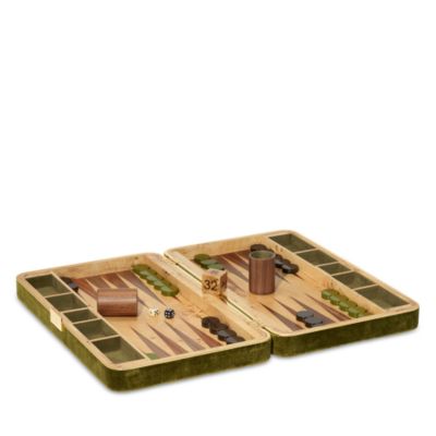 AERIN - Velvet Backgammon Set