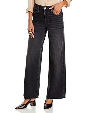 Shop Frame Le Slim Palazzo High Rise Wide Leg Jeans In Murphy