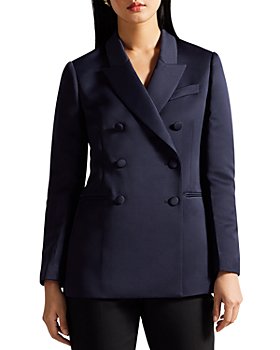Ted Baker - Seraph Double Breasted Satin Blazer