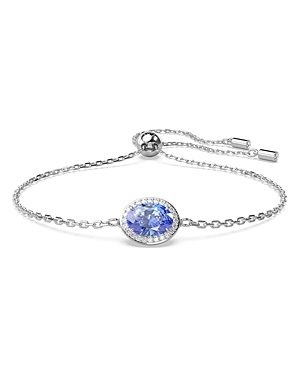 Shop Swarovski Constella Bracelet In Blue/silver