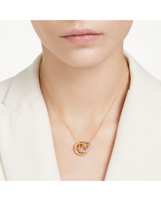 Dextera Interlocking Pendant Necklace, 15-17.75&amp;quot;