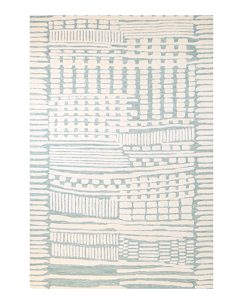 Bashian Verona Lc178 Area Rug, 7'6 X 9'6 In Blue/teal