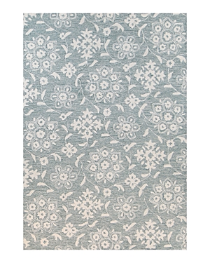 Bashian Valencia Al139 Area Rug, 5' X 7'6 In Teal/blue