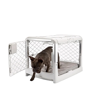 Diggs Small Revol Dog Crate In Ash