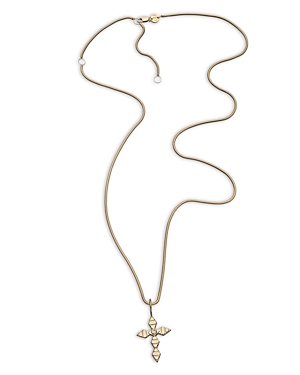 Jennifer Zeuner Astoria Pendant Necklace, 22-26 In Gold